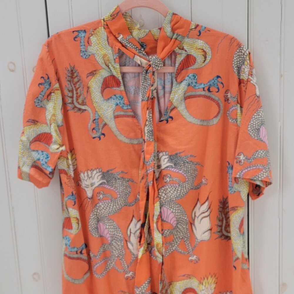 Dizzy Lizzy Asian Dragon Dress - Picture 3 of 6
